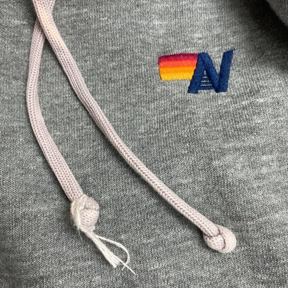 Aviator Nation Velvet Striped Pullover Hoodie - Picture 6 of 16